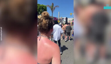World Cup Mad Robot Joins Scotland Fans in Miami