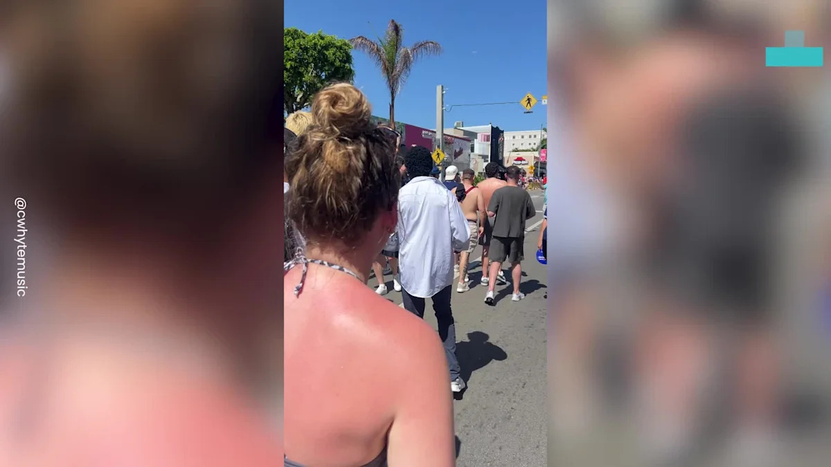World Cup Mad Robot Joins Scotland Fans in Miami