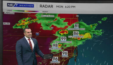 Heat relief: Scattered storms bring cooldown to South Florida