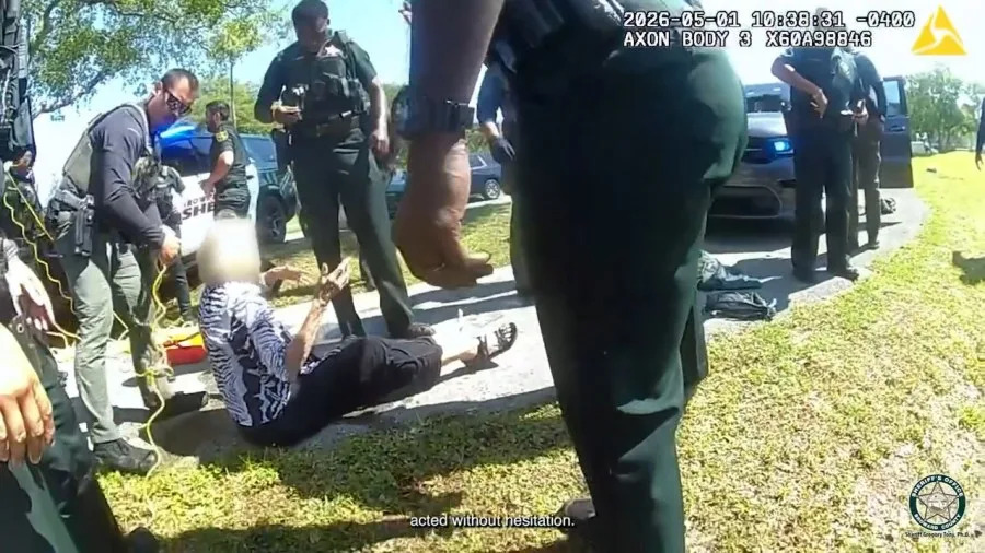 WATCH: Deputies rescue elderly Florida driver after car plunges into canal