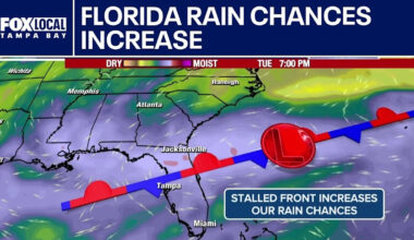 Florida’s rain chances may increase with front