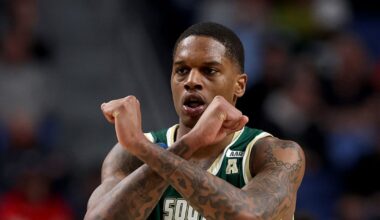 Orlando traded back in the second round and selected the power forward from USF.