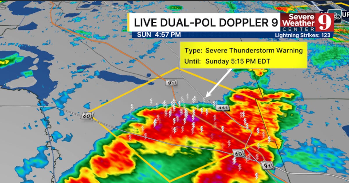 Central Florida braces for severe thunderstorms