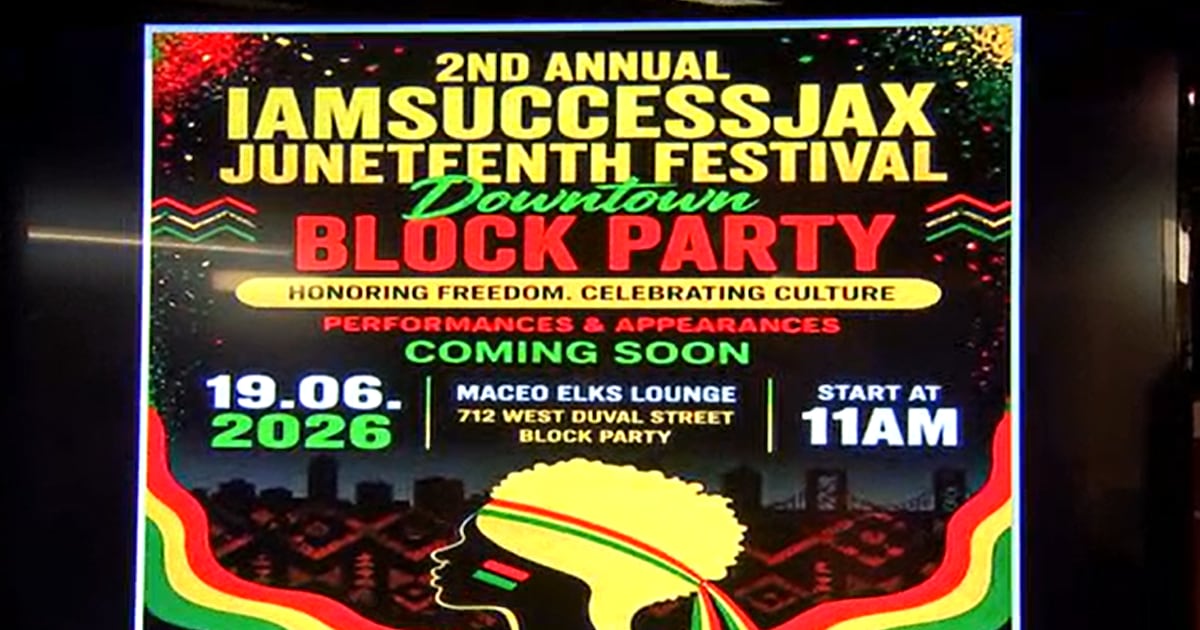 ‘I Am Success Jax’ Juneteenth block party highlights Black economic freedom – Action News Jax