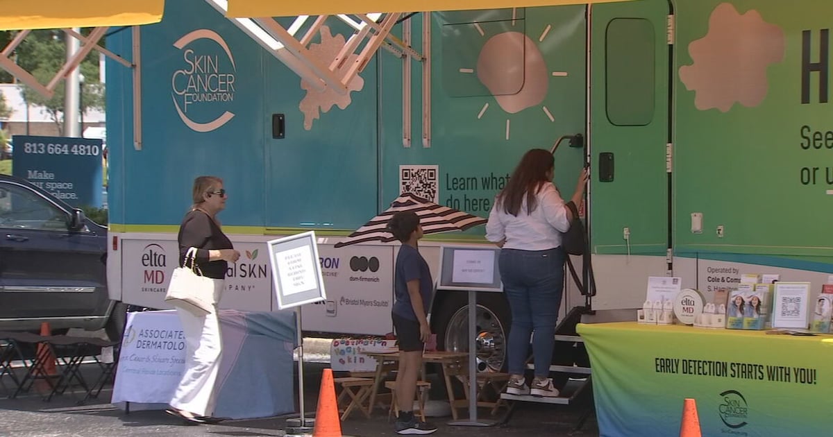Free skin cancer screenings in Orlando by Skin Cancer Foundation