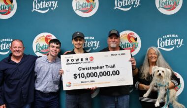Florida Man Claims $10M Powerball Prize in Tallahassee