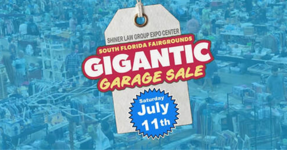 35th Annual Gigantic Garage Sale hits South Florida