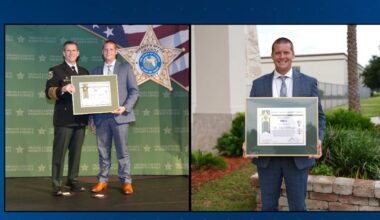 Orlando cop honored for bravery in domestic violence case