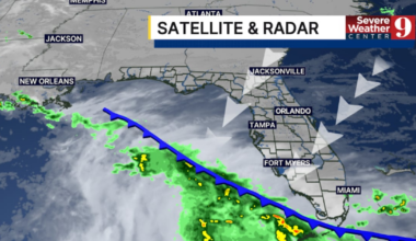 Central Florida to enjoy dry, pleasant weather