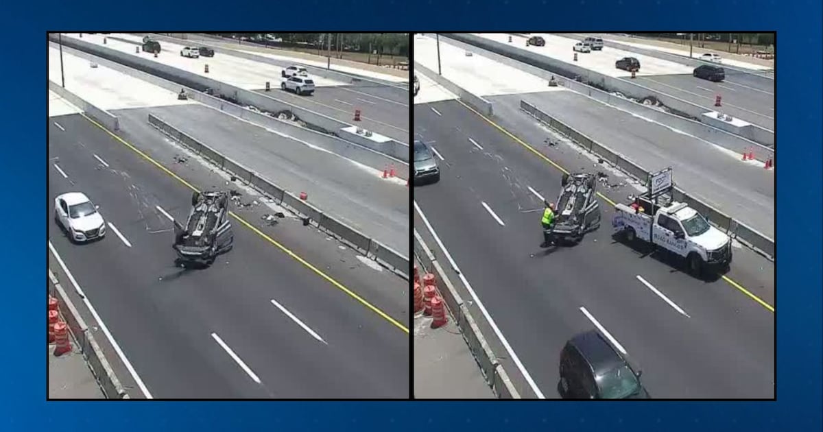 Major crash blocks lanes on I-4 Eastbound in Florida