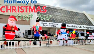 Halfway to Christmas Craft Fair in South Florida Fairgrounds