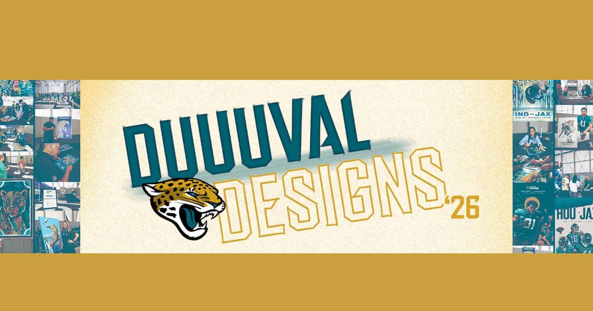 Jacksonville Jaguars launch DUUUVAL Designs program for game day posters – Action News Jax