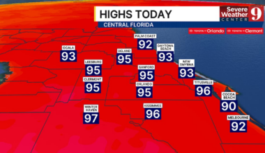Heat index values to soar as temperatures rise