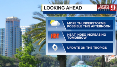 Warm temps, high humidity to fuel storms in Central Florida