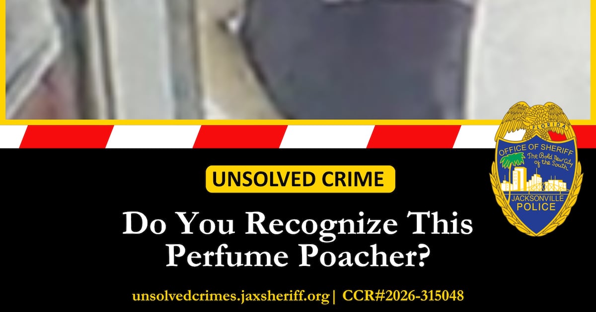 JSO asking for help finding “perfume poacher” – 104.5 WOKV