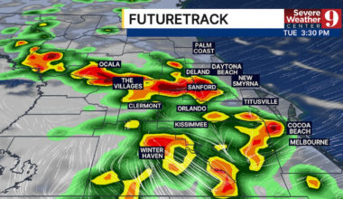 Central Florida to experience rain, heat index drops