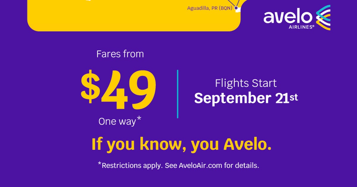 Avelo Airlines adds nonstop Orlando to Charlotte route