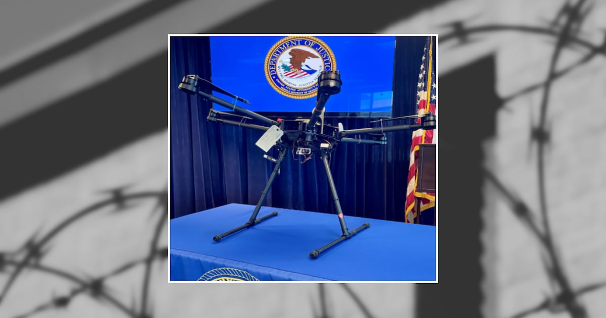 Jacksonville man accused of coordinating drone drops at prison in massive smuggling operation