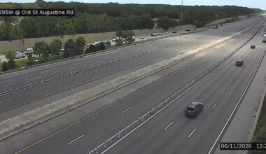 Police activity shuts down I-295 near Old St. Augustine Road