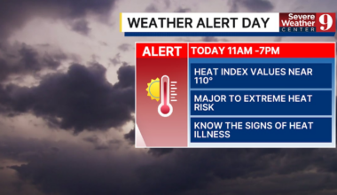 Central Florida braces for extreme heat and higher storm chances Thursday