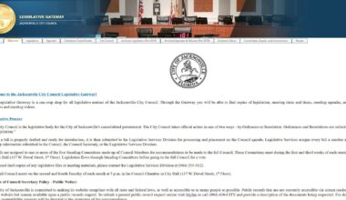 Jacksonville City Council bill tracking website returns online