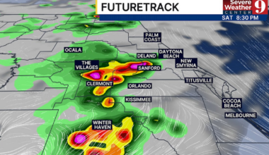 Central Florida braces for rainy week ahead