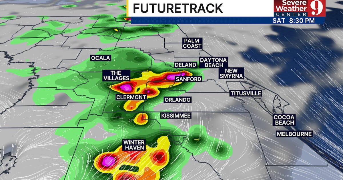 Central Florida braces for rainy week ahead