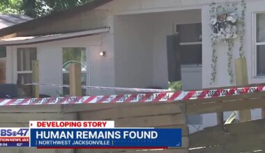 New information on human remains discovered in Northwest Jacksonville