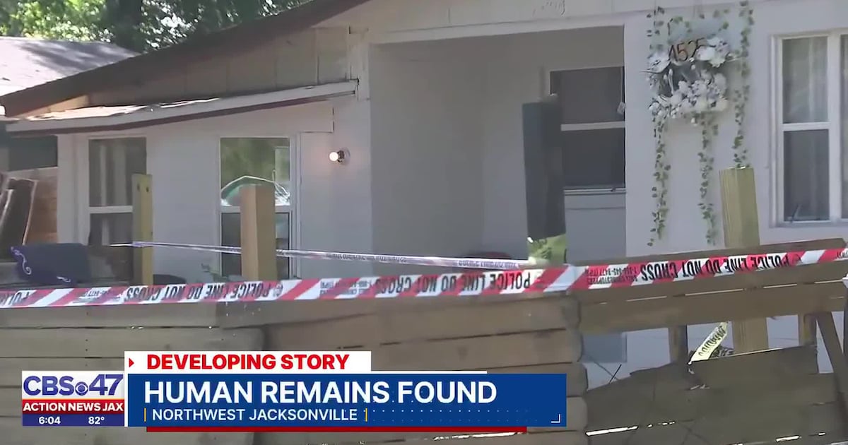 New information on human remains discovered in Northwest Jacksonville