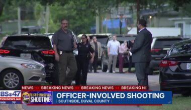 Woman shot by officers after pulling a gun on her grandfather, JSO says