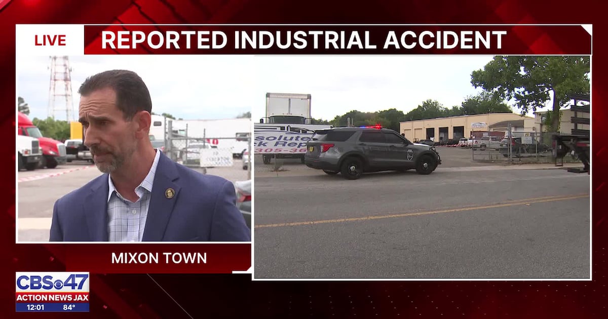 Man dies at work after getting stuck between lift system and semi-cab truck, Jacksonville police say – Action News Jax