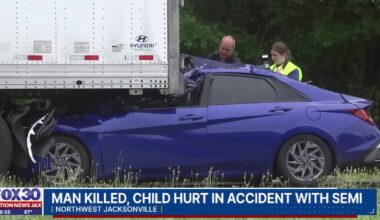 Child fighting for life after Jacksonville crash