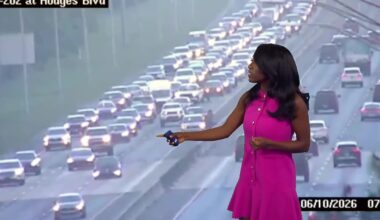 Major delays reported on JTB, I-10 in Jacksonville