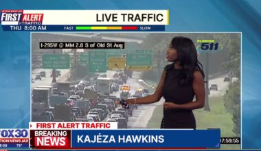 Crashes causing major backups on I-295 in Jacksonville, Blanding Blvd. in Clay Co. – Action News Jax