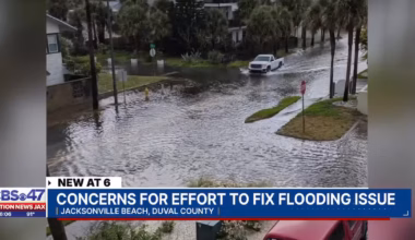 Jax Beach resident speaks out after ongoing flooding on North 1st Street