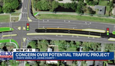 Ponte Vedra residents on edge about proposed changes for A1A intersections – Action News Jax