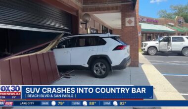 SUV crashes into new Jacksonville country bar – Action News Jax