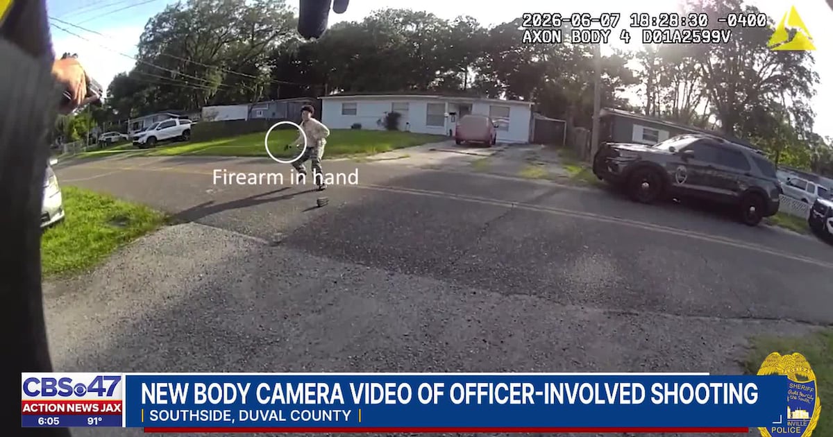 Jacksonville officer-involved shooting: New video and information released