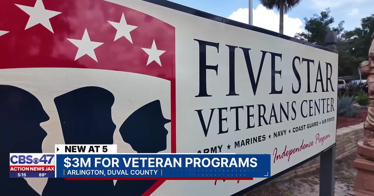 State to allocate nearly $3M to Jacksonville veteran programs – Action News Jax