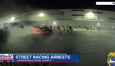 Nearly a dozen arrested on street-racing-related charges in Jacksonville – Action News Jax