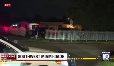 Multiple people injured after two-vehicle crash sends car into Miami-Dade home, deputies say