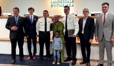 South Florida firefighters honored for saving boy’s life