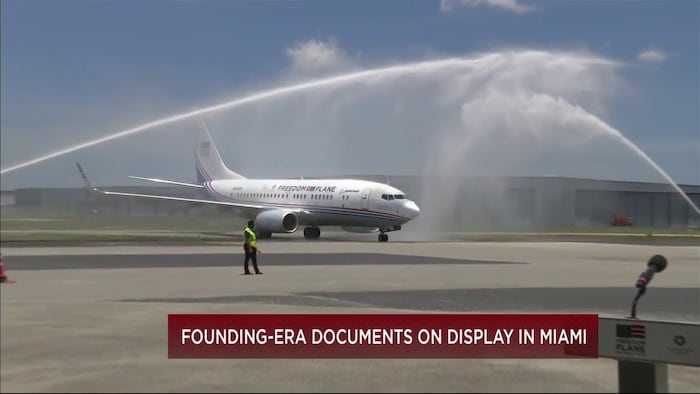 History takes flight: America’s founding documents touch down in Miami