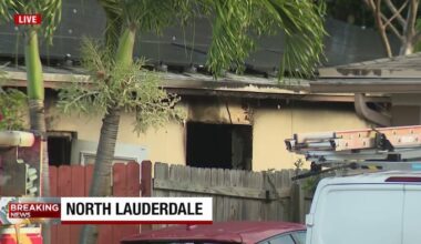 Multiple people injured, including young child, in North Lauderdale house fire
