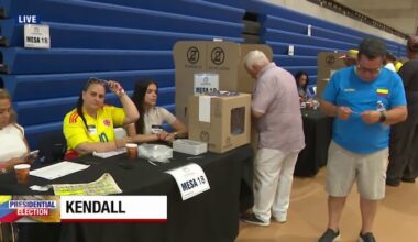 Polls open for Colombia runoff election, including in South Florida