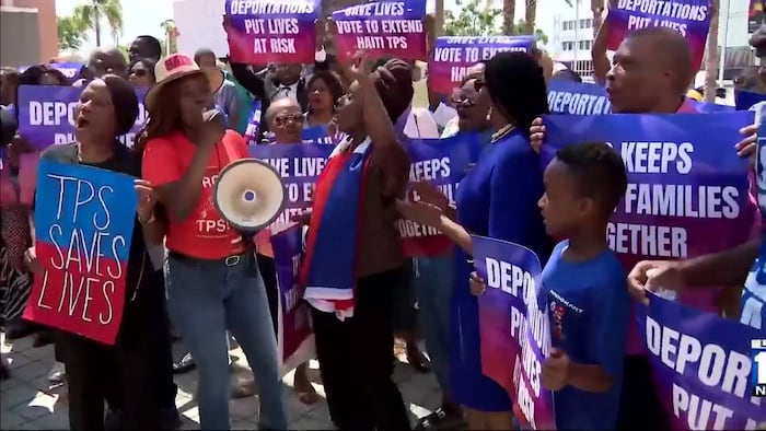 Supreme Court ruling on Haitian TPS sparks outcry at Miami protest