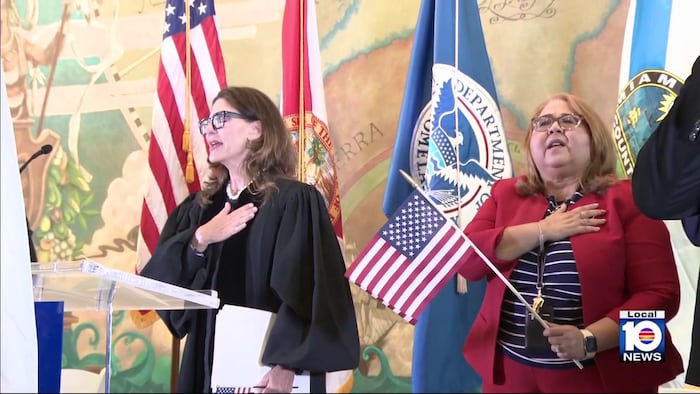 66 people become US citizens at Miami’s Freedom Tower during America’s 250th anniversary