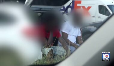 Hidden camera investigation raises questions about former inmates spending nights at Fort Lauderdale shopping center