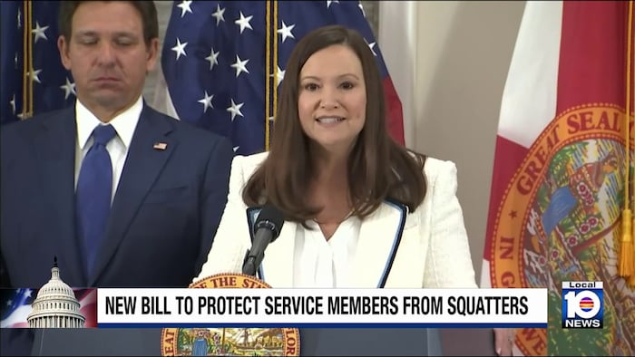 Florida senator introduces bill aimed at protecting military service members from squatters