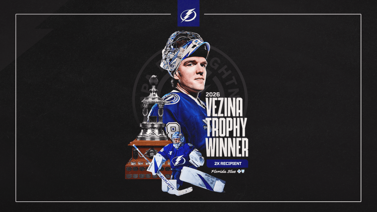 Andrei Vasilevskiy wins 2026 Vezina Trophy